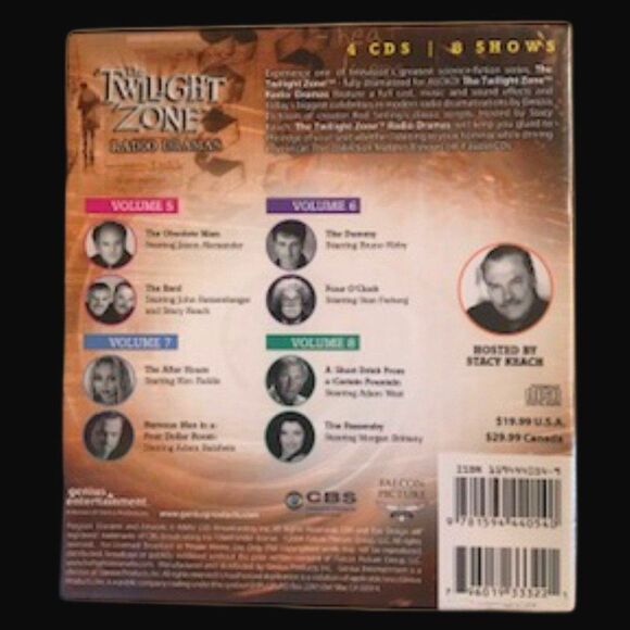 The Twilight Zone . Radio Dramas . {4} Disc Set . Collection 2 - Picture 2 of 3